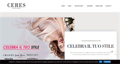 Desktop Screenshot of ceresmoda.com